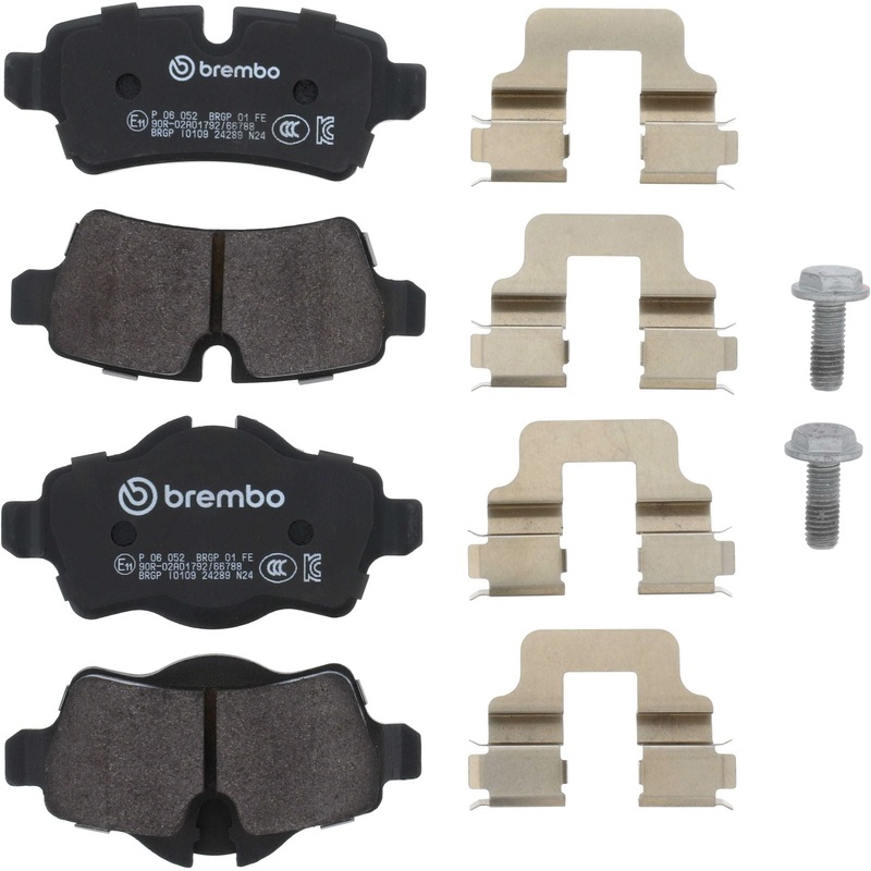 PRIME Low-Met Rear Disc Brake Pad Set – P06052