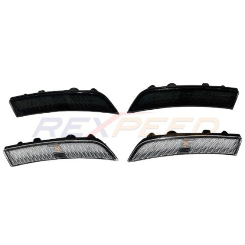 Rexpeed 2022+ GR86 / BRZ  Flat Side Marker Lights | Smoky Black | FR125M