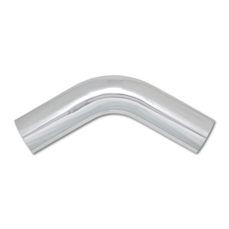 Vibrant 3.5in O.D. Universal Aluminum Tubing (60 degree Bend) – Polished