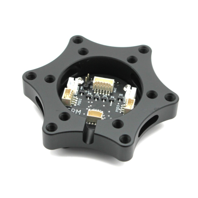 Emulator PCB in star shape case