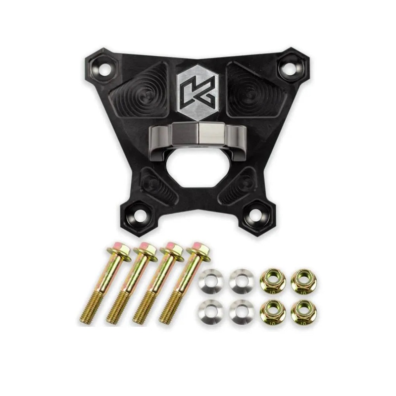 Kryptonite Death Grip Rear Radius Plate W/ Tow Hook & Hitch Ball Mount |  KRZRRP2S