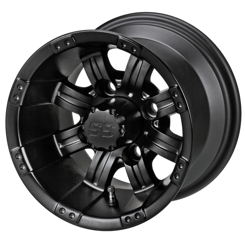 LSI 10″ Casino Matte Black Wheel