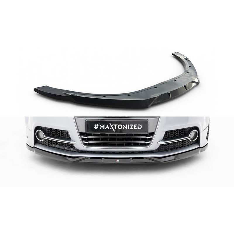 Maxton Design Front Splitter V.2 Audi TTS / TT S-Line 8J Facelift