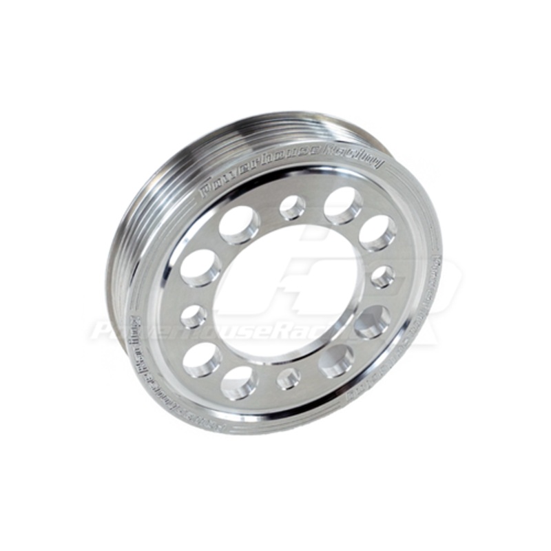PHR Billet Aluminum Water Pump Pulley- Machined finish