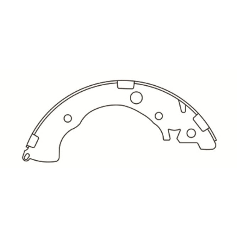 Porterfield Brake Shoes for 2009 HONDA CIVIC Sedan LX