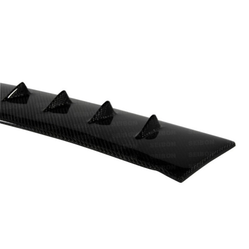 Seibon Carbon Fiber Rear Fin Spoiler | 2008-2010 Mitsubishi Evo 10 (RFS0809MITEVOX)
