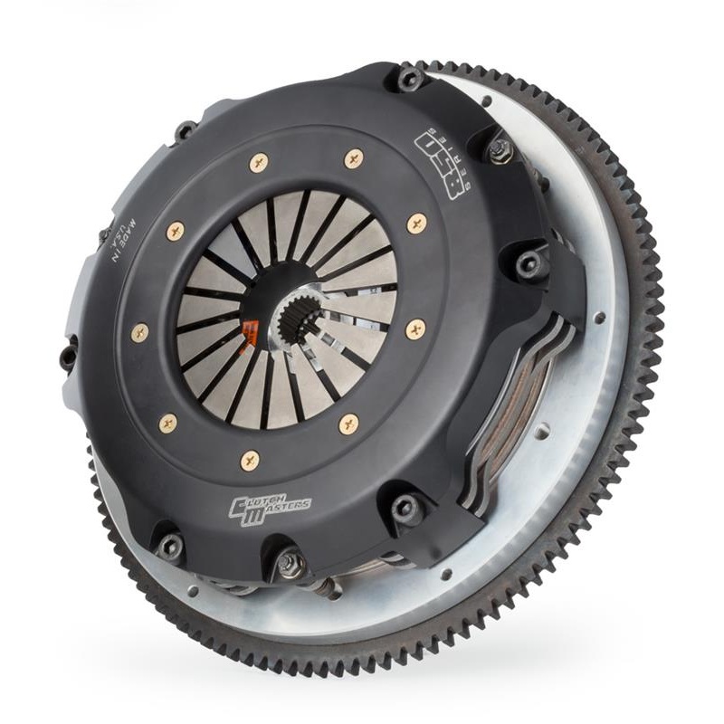 Clutch Masters FX850 Twin Disc Clutch Kit w/ Steel FW Pull Type | 2001 – 2002 Mitsubishi Evolution (05106-TD8S-SW)