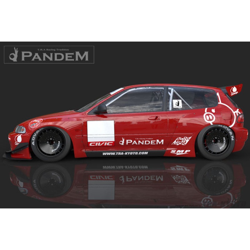 GReddy X Rocket Bunny Front Fenders | 1992-1995 Honda Civic (17050114)