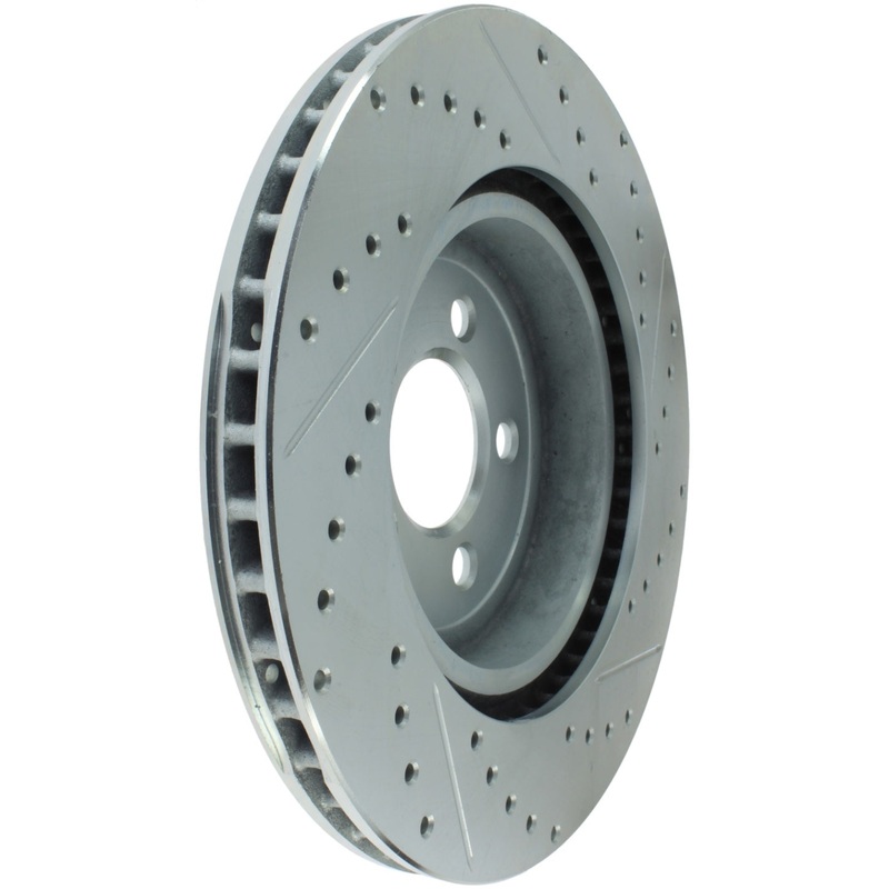 StopTech Select Sport 10-14 Dodge Challenger Drilled and Slotted Front Right Brake Rotor