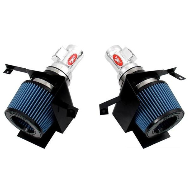 2007-2008 Nissan 350Z 3.5L V6 Air Fusion and Air Horns Polished Short Ram Intake by Injen (SP1988P)