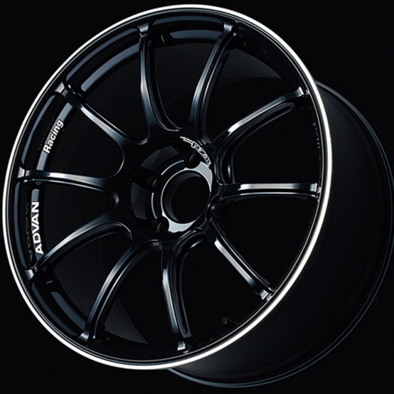 Advan RZII Wheel – 19×8.5 +45 | 5×112 | Racing Gloss Black & Ring