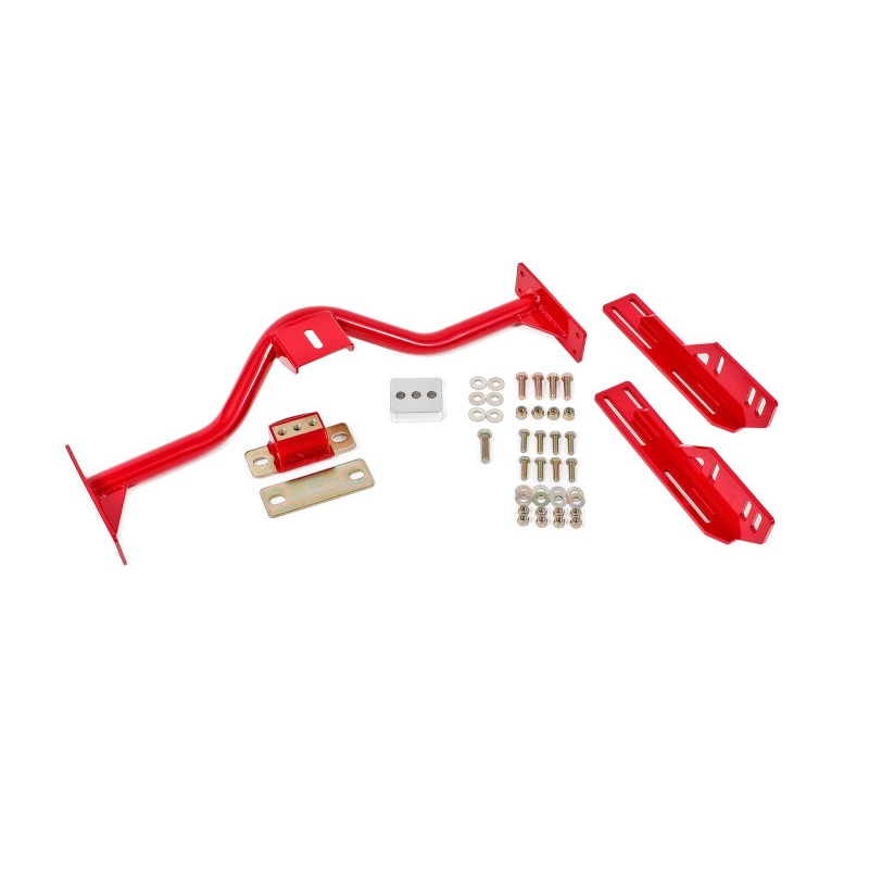 BMR 67-69 1st Gen F-Body Transmission Conversion Crossmember T56/TR6060/TH400/4L80E – Red