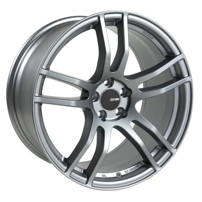 Enkei TX5 18×8.5 5×114.3 50mm Offset 72.6mm Bore Platinum Grey