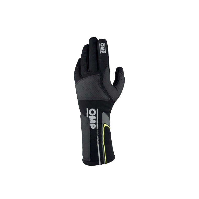 OMP Pro Mech Evo Gloves Black – Size M | Fia 8856-2018