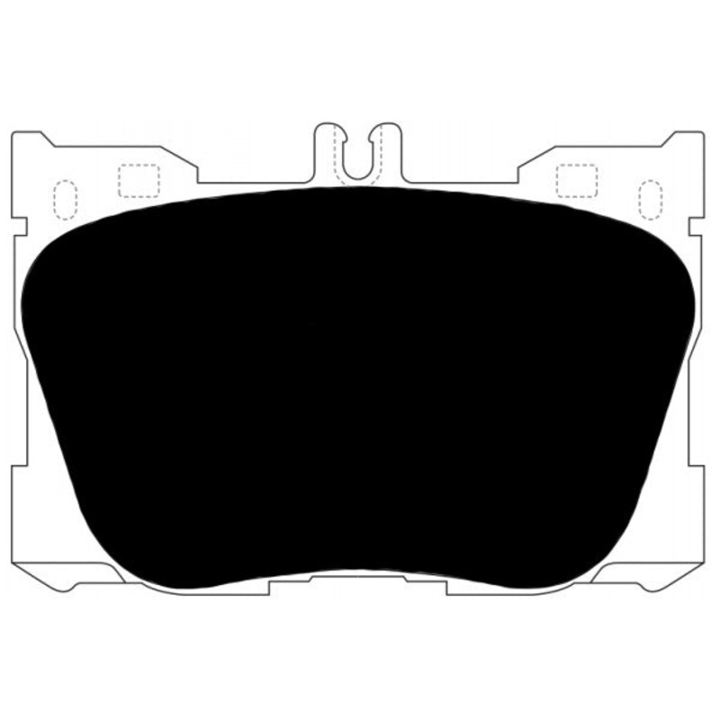 Porterfield Brake Pads for 2018 MERCEDES-BENZ C43 AMG