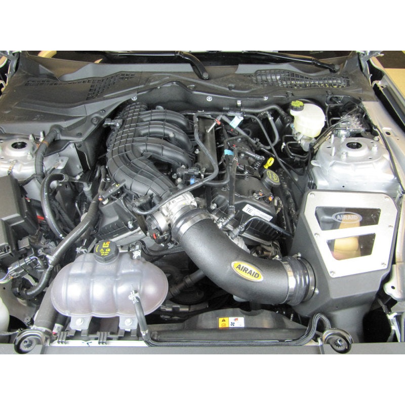 Airaid 2015 Ford Mustang 3.7L V6 Intake System (Oiled / Red Media)