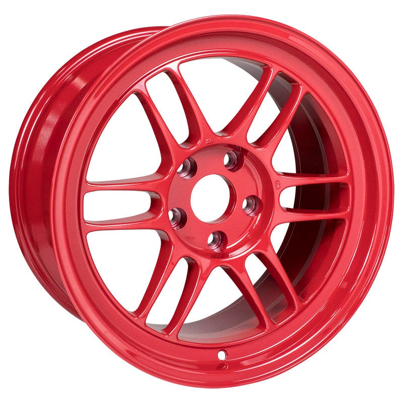 Enkei RPF1 17×9 5×114.3 22mm Offset 73mm Bore Competition Red Wheel