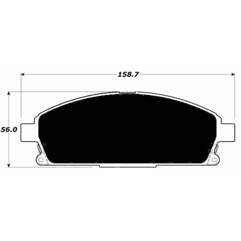 Porterfield Brake Pads for 2005 NISSAN QUEST
