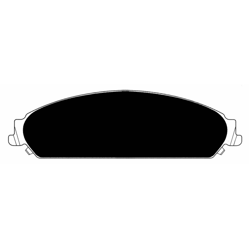 Porterfield Brake Pads for 2006 DODGE CHARGER SXT Vented R/Discs