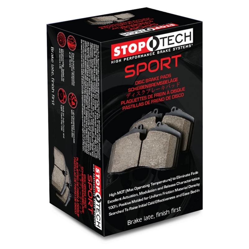 StopTech Performance 14-18 BMW i8 Sport Performance Front Brake Pads