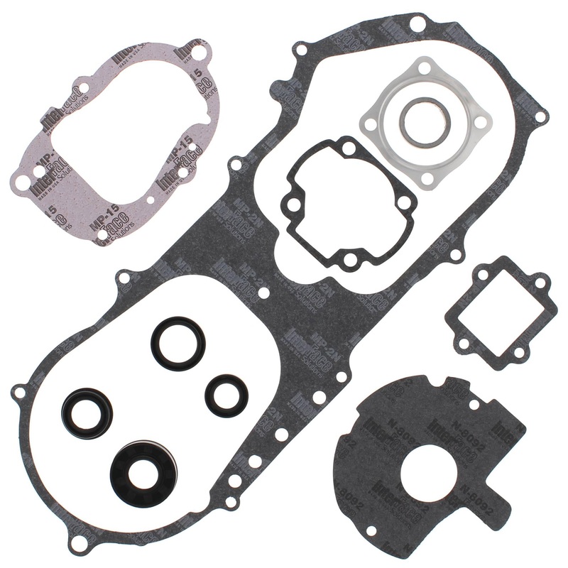 Vertex 811887 Gaskets 03-04 Polaris Predator 90 Complete Gasket Kit w/ Oil Seals