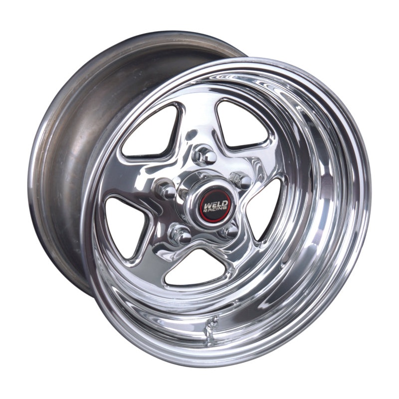 Weld ProStar 15×10 / 5×4.5 BP / 7.5in. BS Polished Wheel – Non-Beadlock