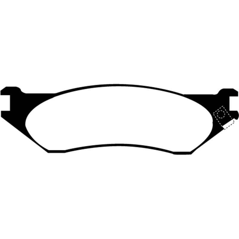 EBC 04-06 Dodge Durango 3.7 Ultimax2 Front Brake Pads