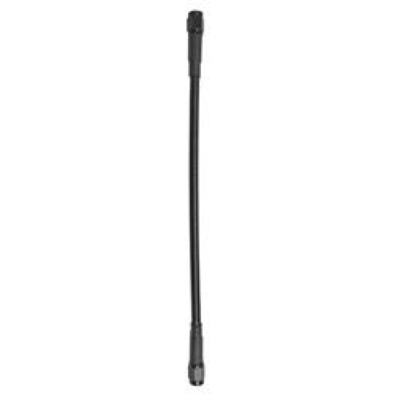Fragola -3AN Black Covered Assembly Straight x Straight 36in