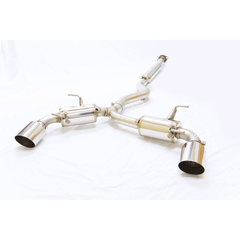 MXP 2013+ Subaru BRZ / 2017+ Toyota 86 SUS401 Comp RS Exhaust System w/Polished Tips
