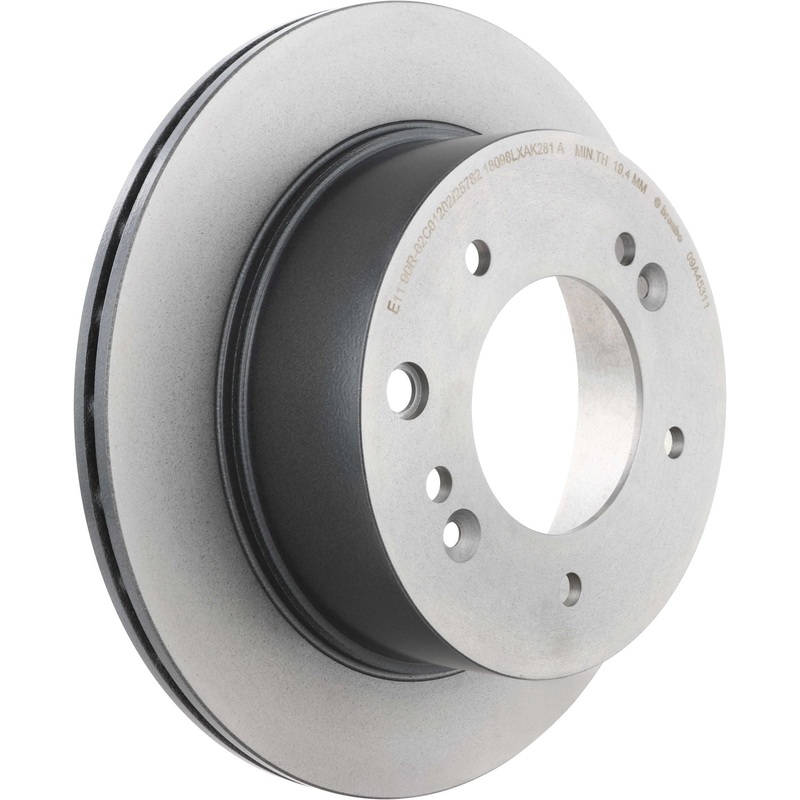 PRIME UV Coated Rear Disc Brake Rotor – 09.A453.11