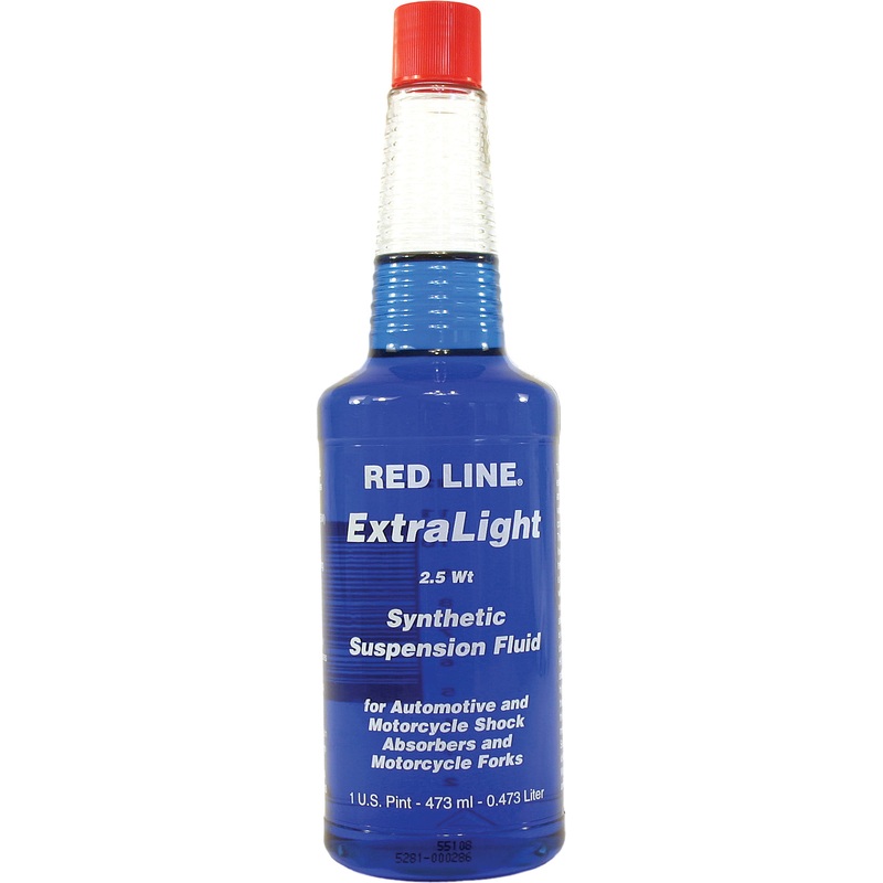 Synthetic Suspension Fluid 2.5W 16Oz by Red Line