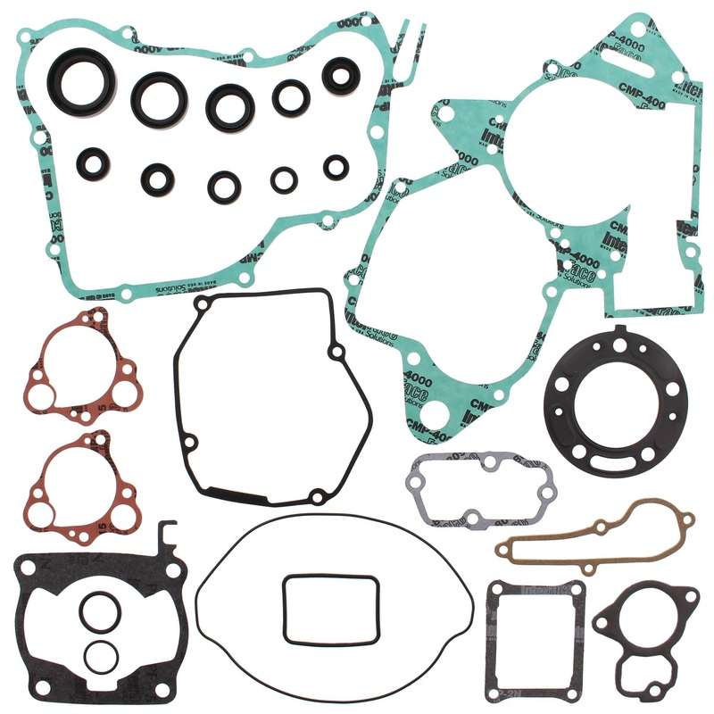 Vertex 811245 Gaskets 1987 Honda CR125R Complete Gasket Kit w/ Oil Seals