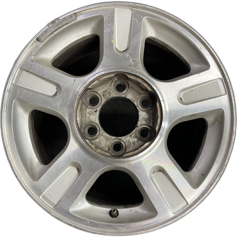 17″ EXPEDITION 03 17×7.5 5 spoke aluminum inserts in spokes Original OEM Wheel Rim