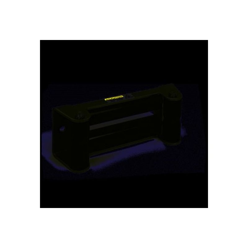 Daystar Roller Fairlead Rope Rollers For Synthetic Winch Rope Black
