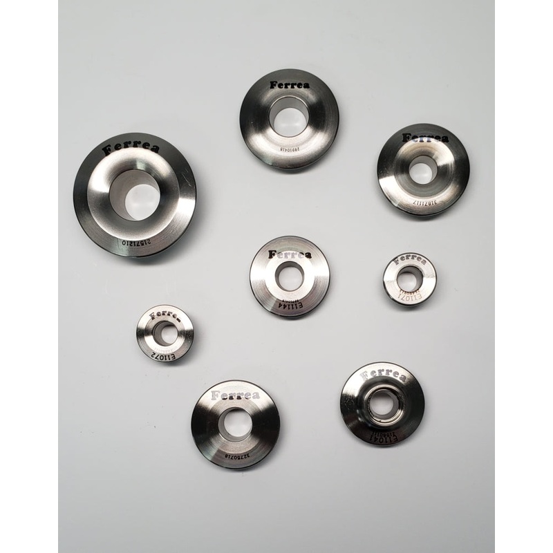 Ferrea Audi/VW 1.8T 20V Single Spring 7 Deg Pro CNC Intake Titanium Retainer – Set of 12