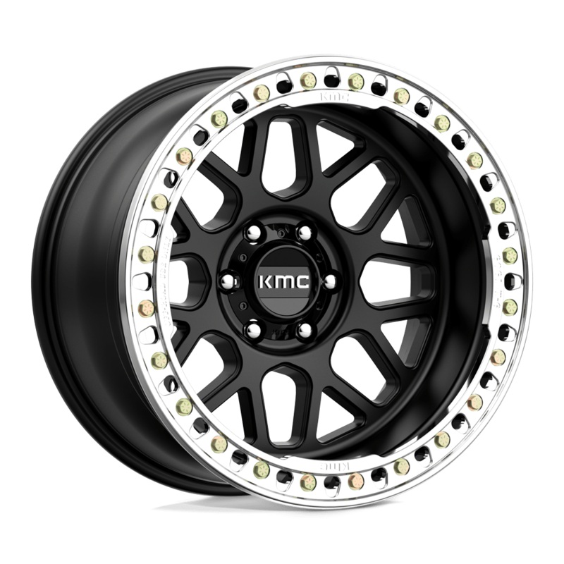 KMC Wheels KM235 Grenade Crawl Beadlock 20″ 6×139.7 Satin Black