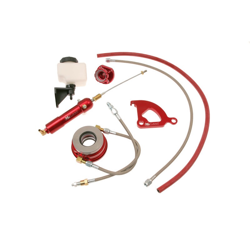 McLeod 79-04 Mustang Hyd Kit w/24in Line & Quick Disconnects | Excl. Throwout Bearing