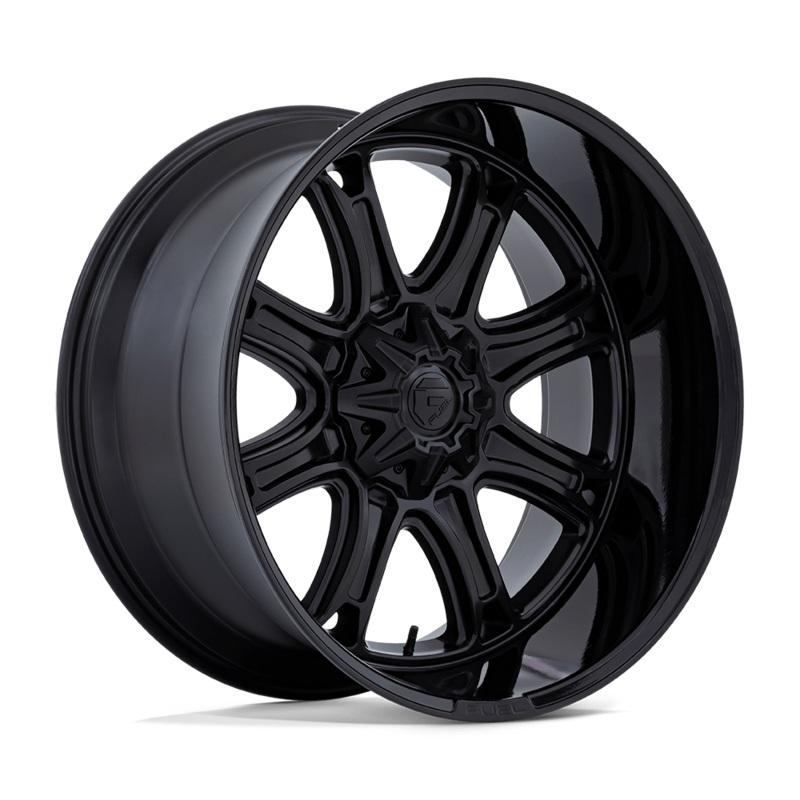 Fuel Wheels Darkstar 20″ 8×170 Matte Black With Gloss Black Lip