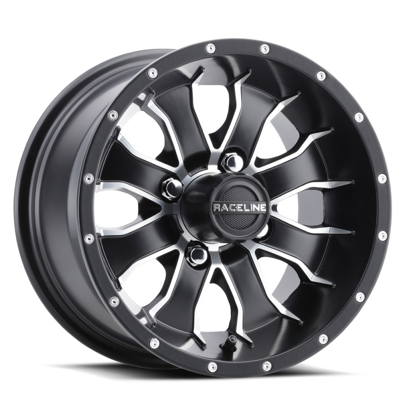 Kansei G77 Mamba 12x7in / 4×101.6 BP / 5mm Offset / 68mm Bore – Satin Black Wheel