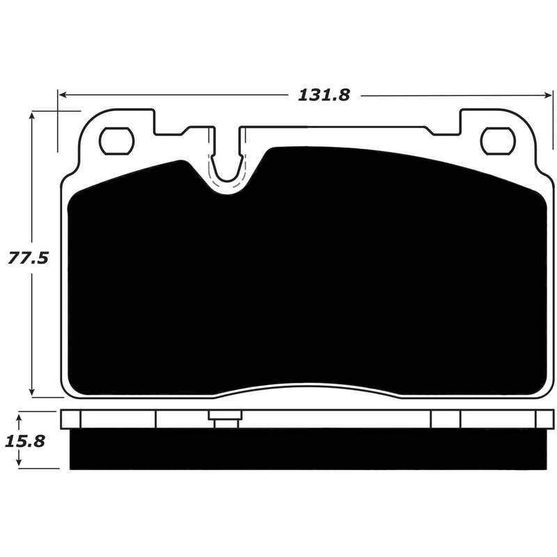 Porterfield Brake Pads for 2014 AUDI Q5 – 3.0TDi w/Brembo Calipers