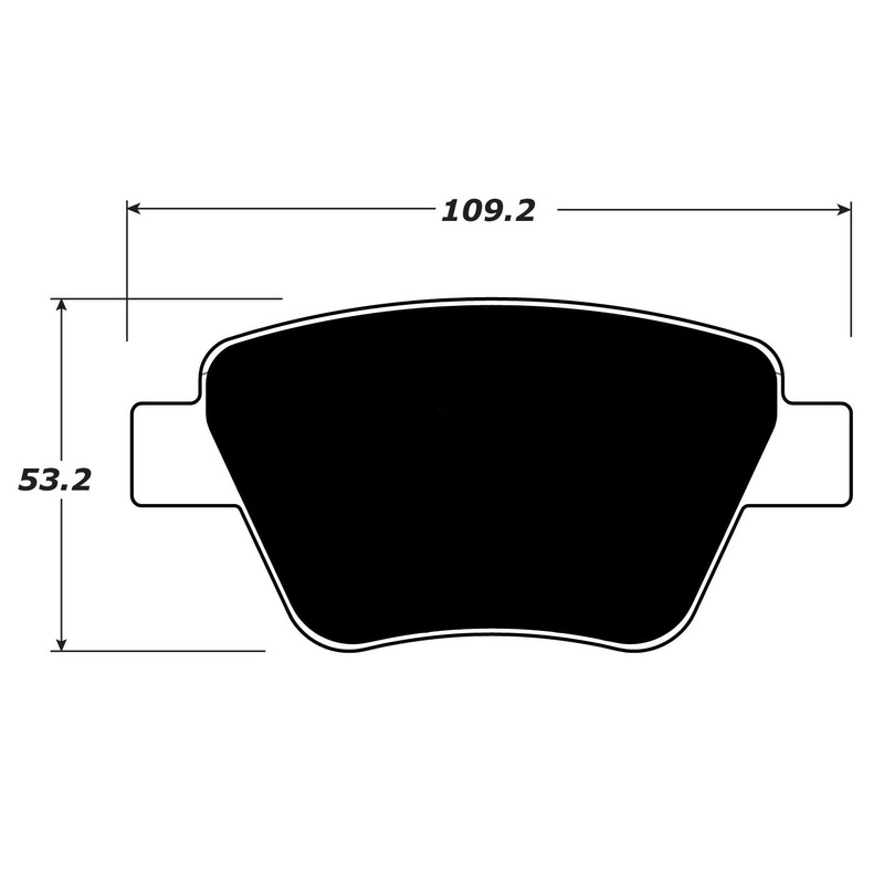Porterfield Brake Pads for 2014 VOLKSWAGEN JETTA 2.0L Gas