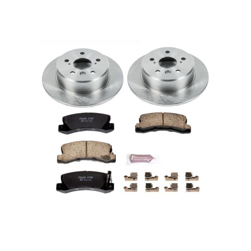 Power Stop Rear Autospecialty Brake Kit Lexus ES300 1992-1996 / RX300 1999-2003 / Toyota Camry 1992-1996 | KOE2564