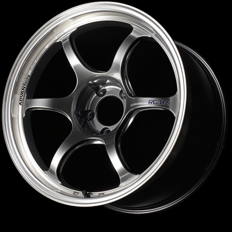Advan RG-D2 Wheel – 18×9.0 +24 | 5×114.3 | Machining & Racing Hyper Black