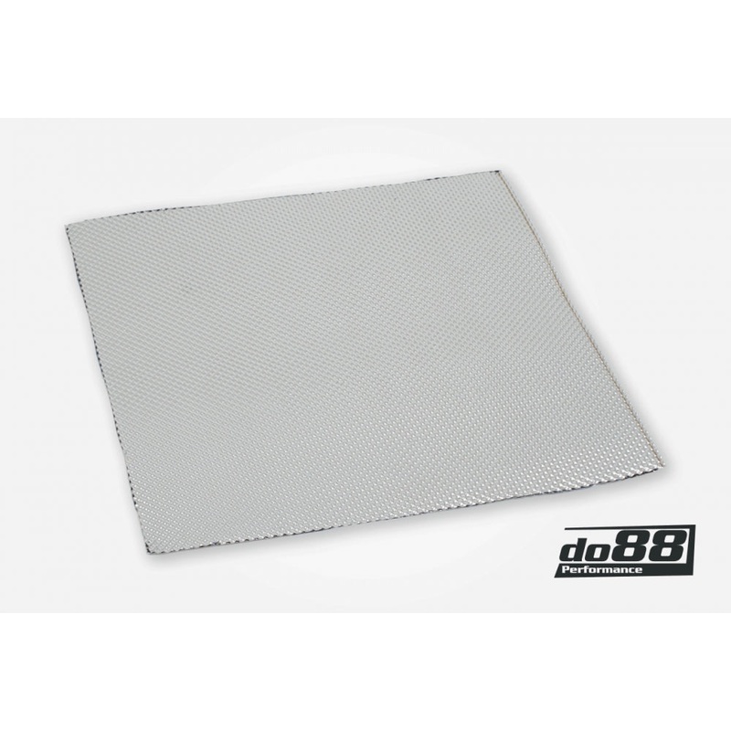 Aluminum heat shield 25x25cm