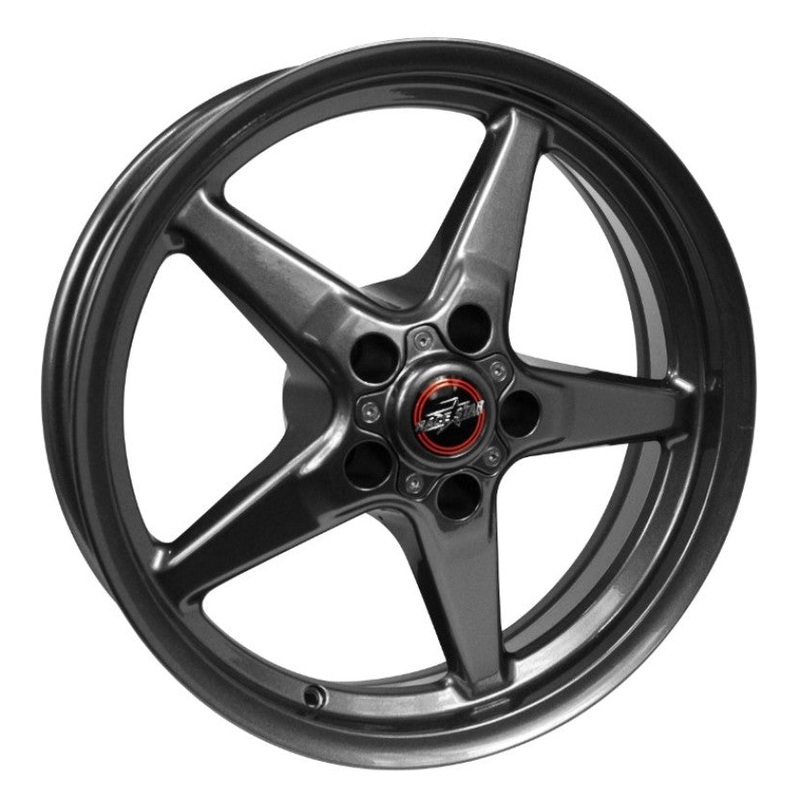 Race Star 92 Drag Star 17×9.50 5×4.50bc 6.88bs Direct Drill Met Gry Wheel