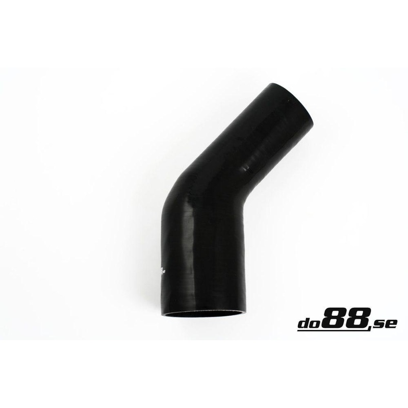 Silicone Hose Black 45 degree 3,5 – 4” (89-102mm)