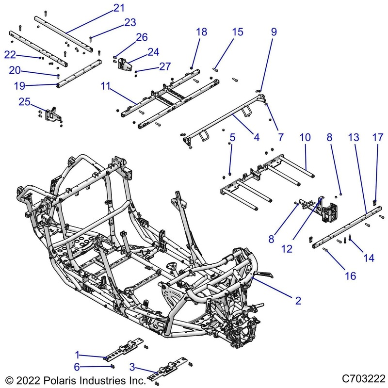Tube-Seat Base,Front,Ecoat by Polaris