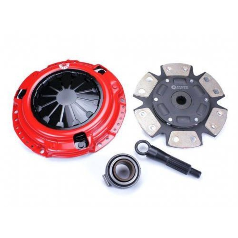 Action Clutch Stage 5 Iron Button 6-Puck Sprung Clutch Kit | 1990-1993 Mazda Miata MX-5 1.6L (ACR-0867)
