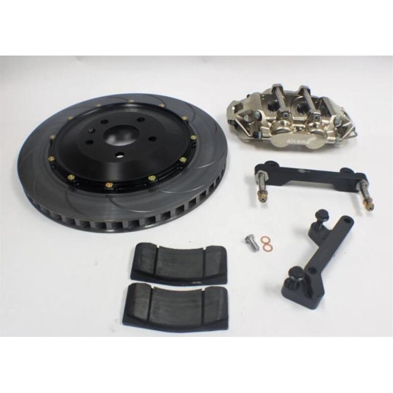 Alcon Audi MQB Platform 4 Piston 332x32mm Street Kit – Anodized