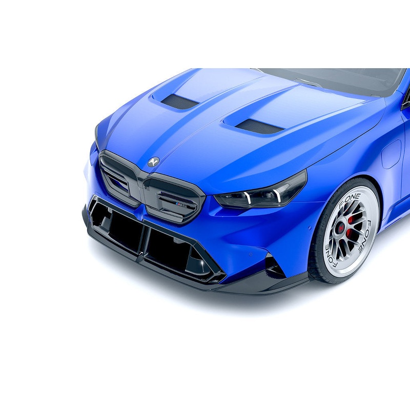 Alpha-N BMW G90 M5 Carbon Front Splitter Set – 3-Piece